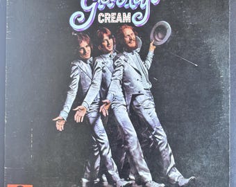 Cream - Goodbye LP 1969 Polydor 543.0  Eric Clapton  Canada Press