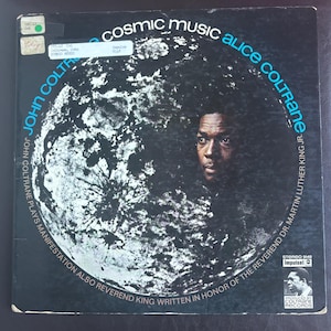 John Coltrane – Cosmic Music LP – Vintage Jazz Schallplatte – Avantgardistisches Free Jazz Album – Impulse Labels – Klassische Coltrane Schallplatte