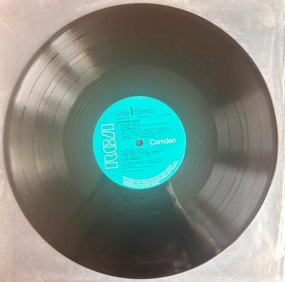 Elvis Presley Separate Ways UK盤LP Stereo Elvis Presley – Separate Ways – UK Vinyl LP – Rca Camden CDS