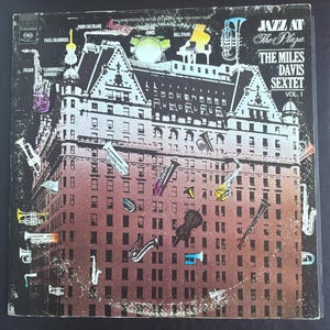 Miles David Sextett – Jazz at the Placa Vol. 1 LP – Vintage Jazz Schallplatte NM – 1950er Jahre Jazz Live-Album – Qualitativ hochwertiges Hard Bop Collec