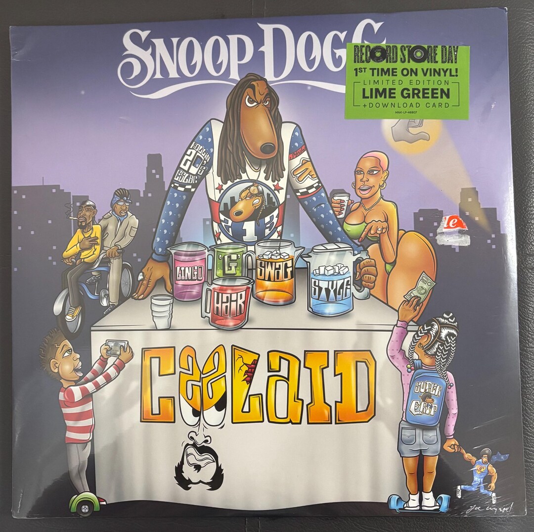 Snoop Dogg Coolaid recordライムグリーン 未開封 スヌープ・ドッグ - COOLAID - 限定版ライムグリーン・ビニール