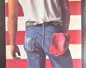 Bruce Springsteen - Born in the U.S.A. Vinyl LP - 1984  Columbia  QC-38653  Canada Press