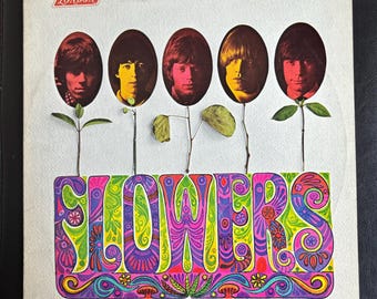 Rolling Stones “Flowers” Vinyl LP 1967 • London Records  • PS 509l Stereo Canada  Pressing