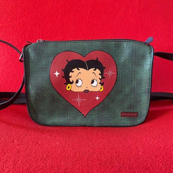 Hand Painted Betty Boop Purse Bag Etsy