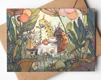 Fête d'anniversaire coccinelle et chenille