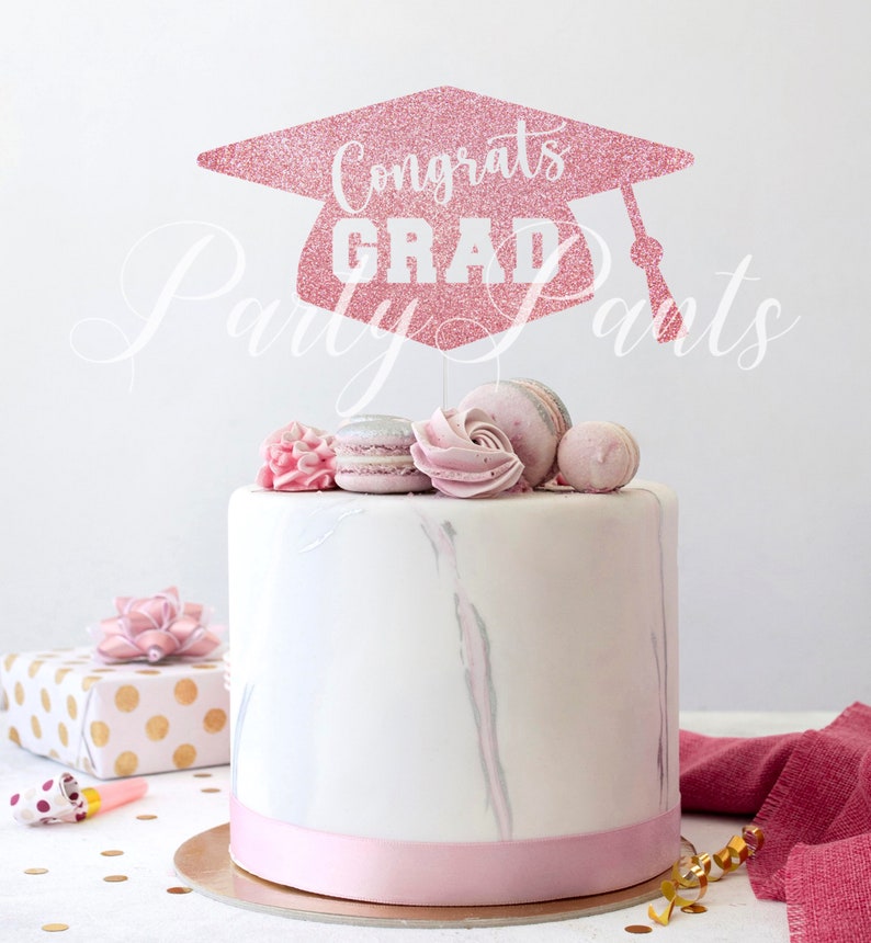 Congrats Grad Cap Silhouette SVG PNG Graduation Cap Tassel Etsy