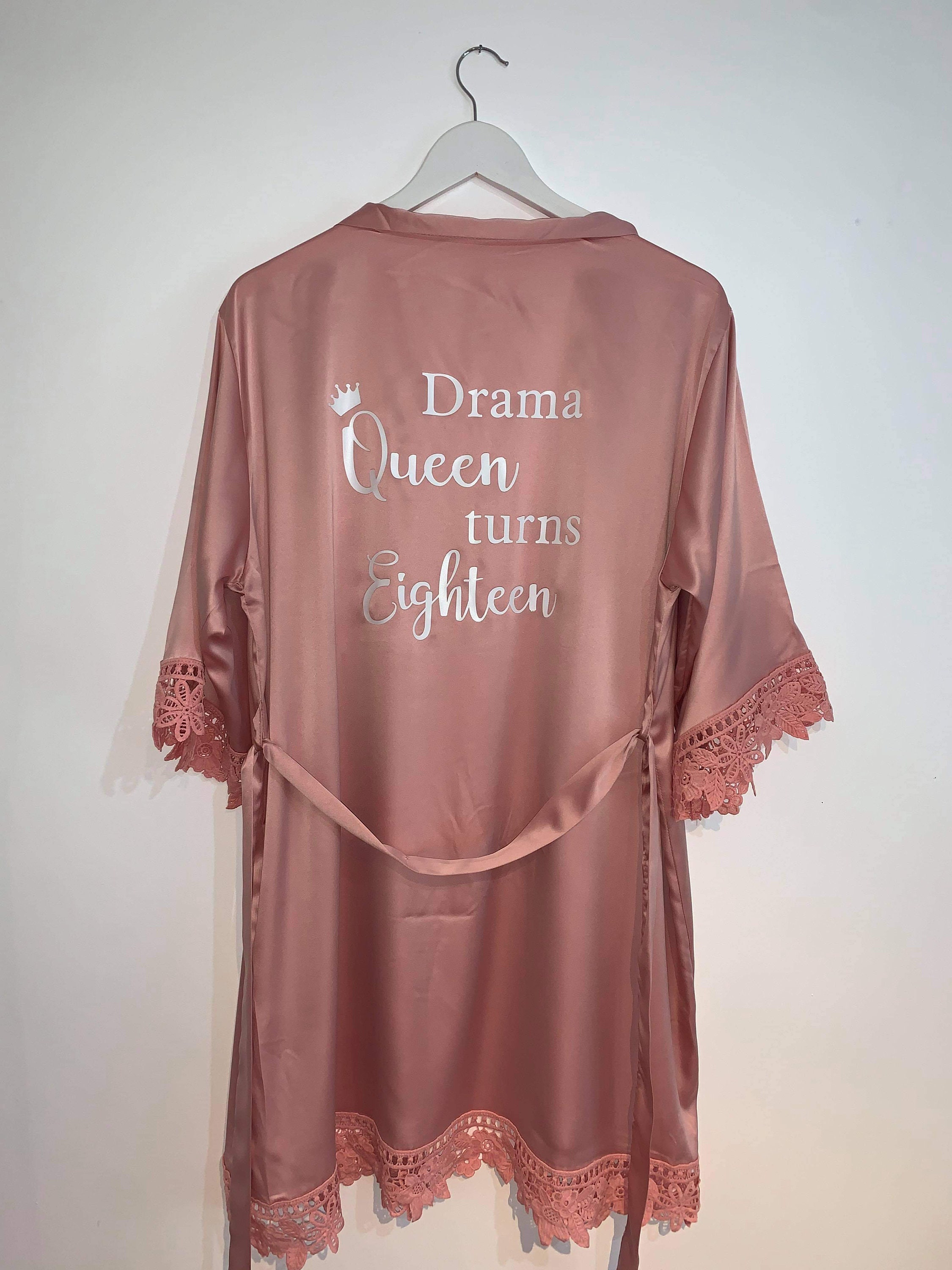 Bridal Party Dressing Gowns/ Silk Style Dressing Gown/ 18th Etsy UK