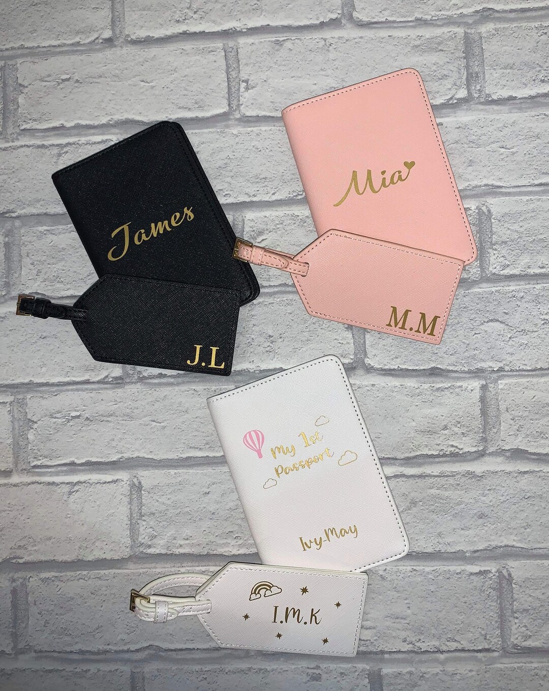 Passport Covers and Luggage Tags/ My First Passport Cover and Luggage