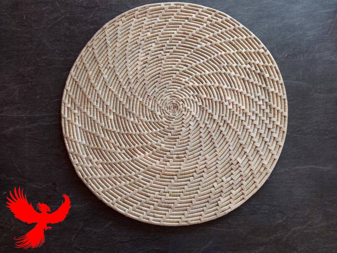 Cane Mats For Your Table Cane mats table decor ecofriendly Etsy