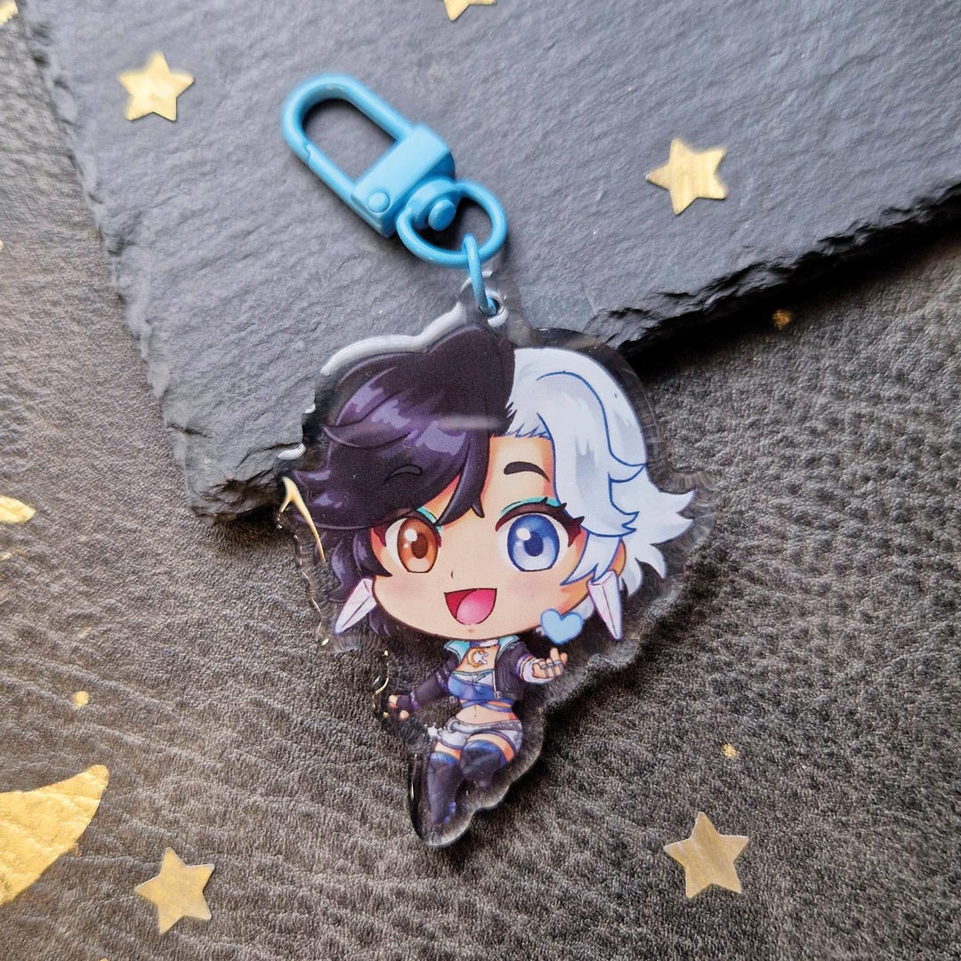 Chibi Luna Snow - Marvel Rivals | Acrylic Charm - Etsy