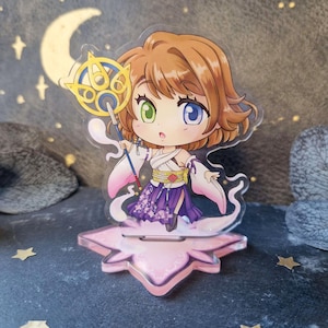 Chibi Yuna - Final Fantasy X | Akrylställ bild 1