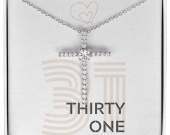 31st Birthday Necklace For Her 31st Birthday Present For 31 Year Old Birthday Gift Ideas For Daughter Sister Friend Girlfriend Wife Niece 31