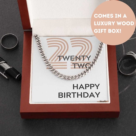 22nd birthday ideas for him