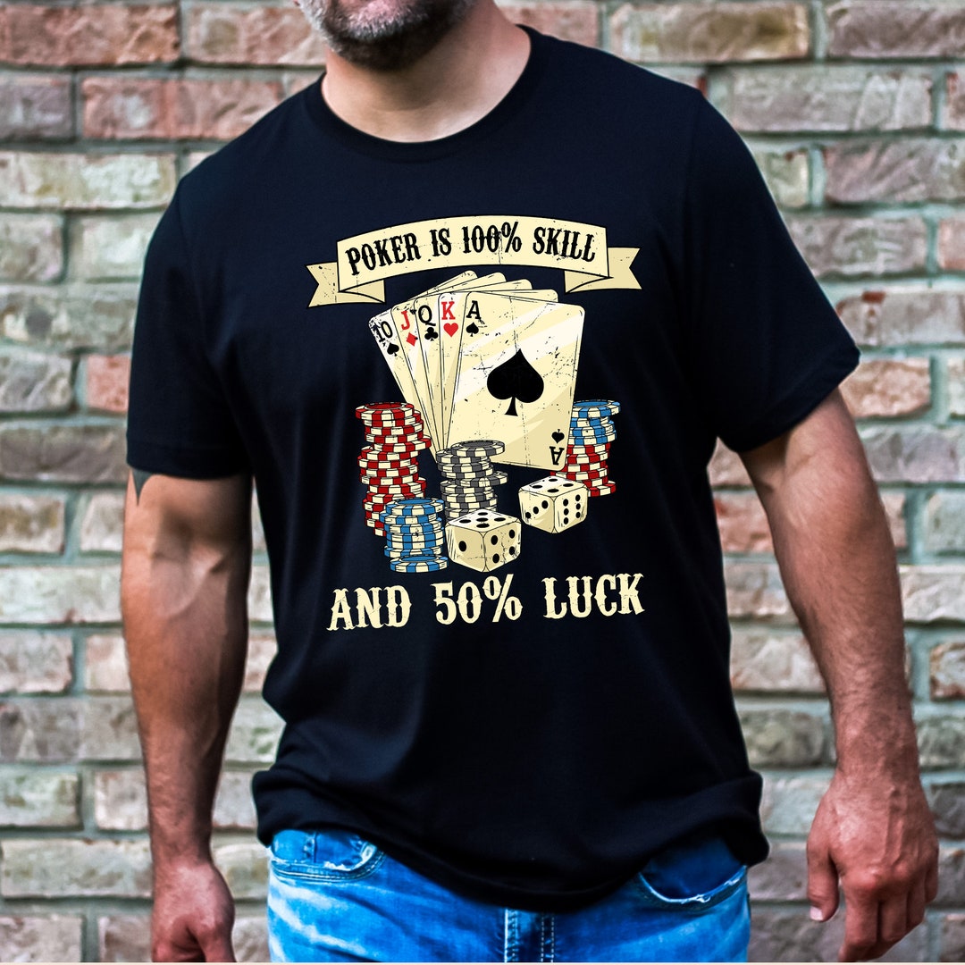 Poker Tshirt Cards Tshirt Poker Shirt Cards Tshirt Poker Etsy