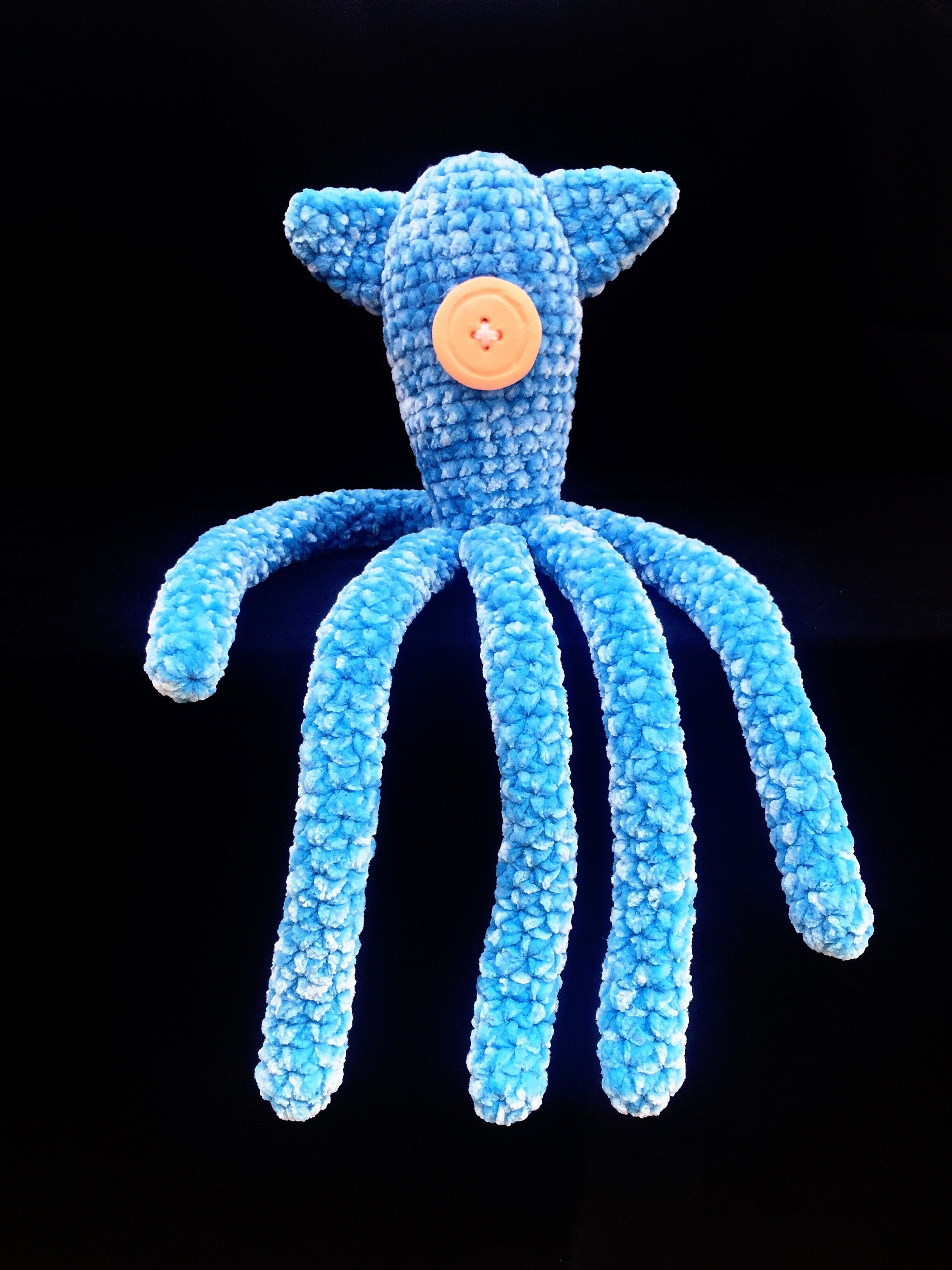 Coraline Squid Amigurumi Plush Etsy UK