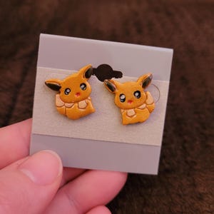 eevee stud earrings