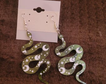 Schlange baumeln Ohrringe
