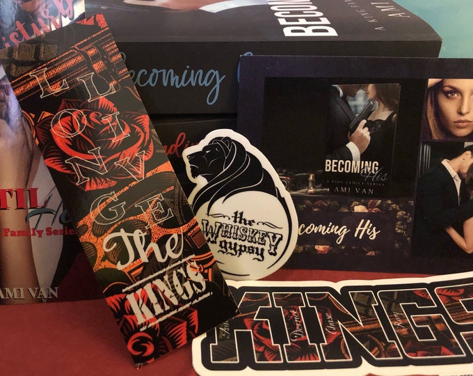 King Family Series Swag Pack, Long Live The Kings, King Family, Author Ami Van, Book Merch, Book Swag, Series Merch, Series Swag
