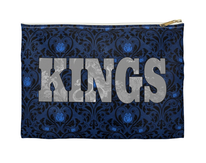 Kings Accessories Pouch, King Family Series Merch, King Family Series Pouch, Bookish Merch, Book Series Swag