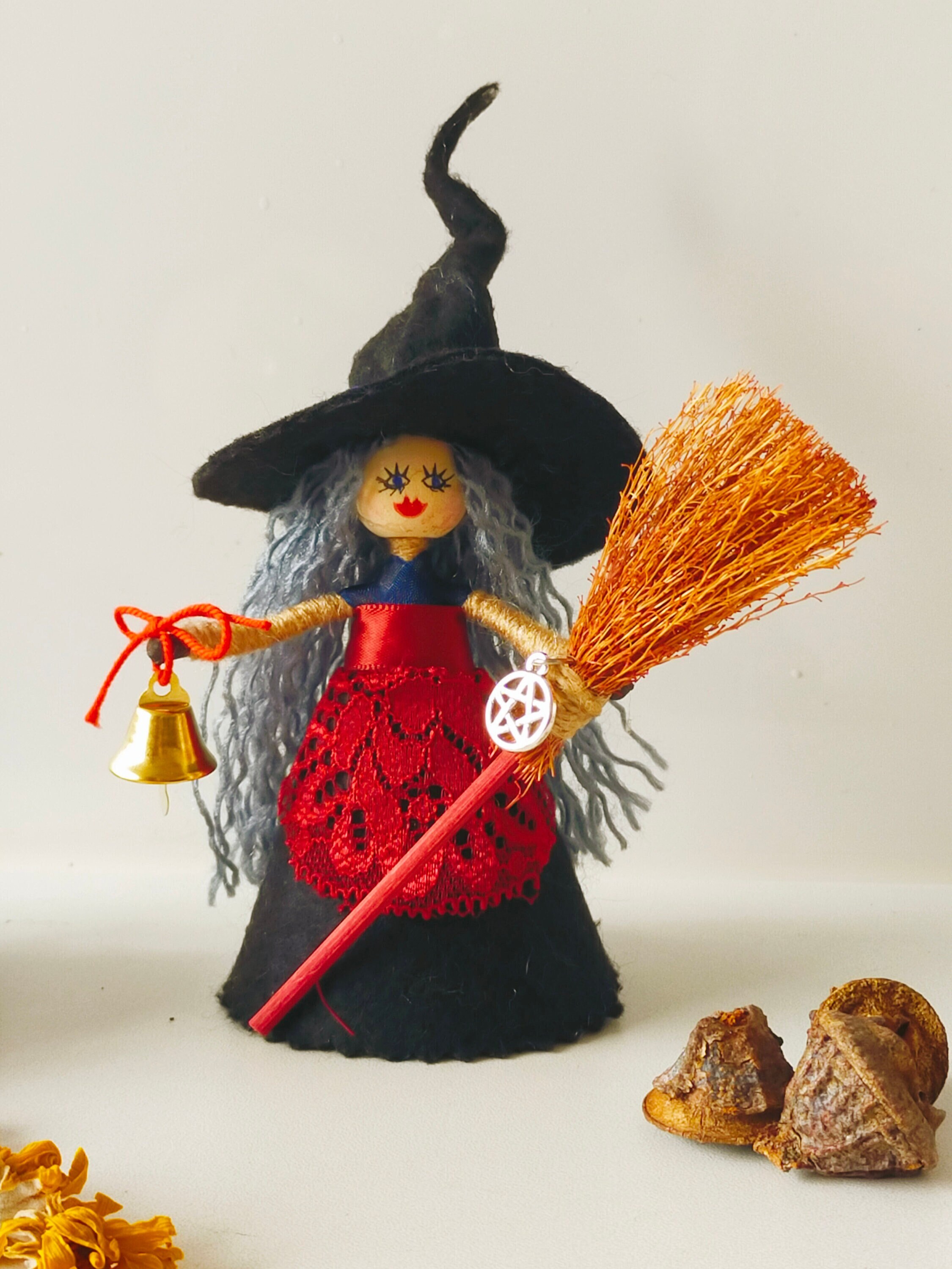 diy kitchen witch doll