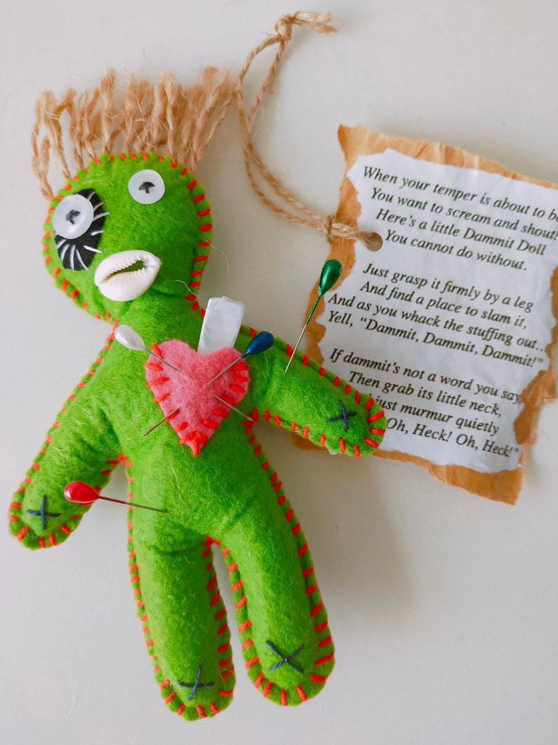 Protection Voodoo Doll Green – Wealth Money Luck Karma Intention Protection Voodoo Doll Green – Wealth Money Luck Karma Intention