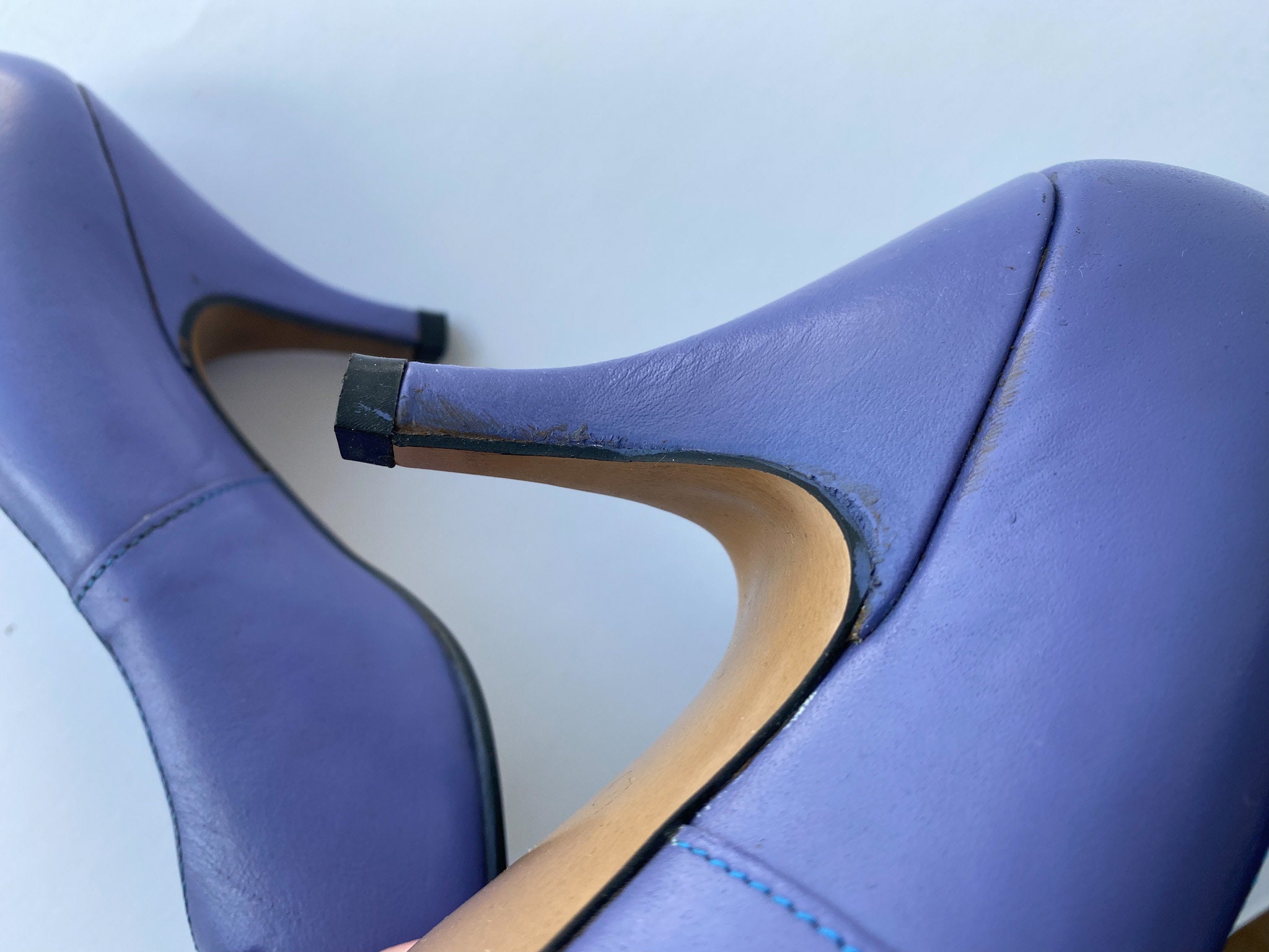 NEW Yugoslavia Deadstock Vintage Womens Lilac Dress Shoes Etsy