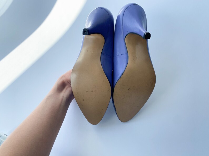 NEW Yugoslavia Deadstock Vintage Womens Lilac Dress Shoes Etsy