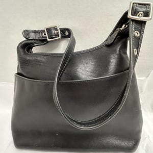 Coach Vintage Schwarz Große Umhängetasche