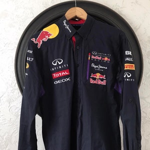 Red Bull Racing F1 Infinity Pepe Jeans Shirt Long - Etsy