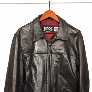Vintage Fringe Leather Jacket by Schott Rancher 1960's Size 12 
