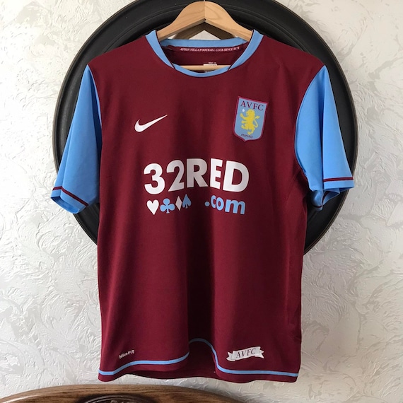 Nike Football Shirt Aston Villa 2007/08 