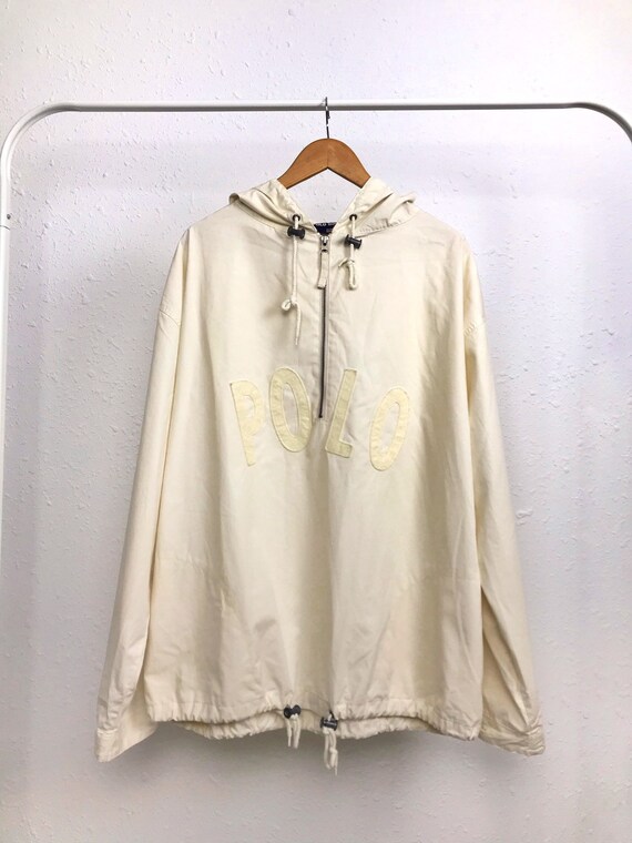Vintage POLO SPORT 1990's Pull Over Jacket / Ralph