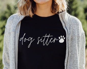 Dog Sitter Shirt, Gifts for Dog Sitter, Christmas Dog Sitter, Dog Walker Shirts for Her, Dog Walker Christmas Gifts, Dog Sitter Gifts, Dogs