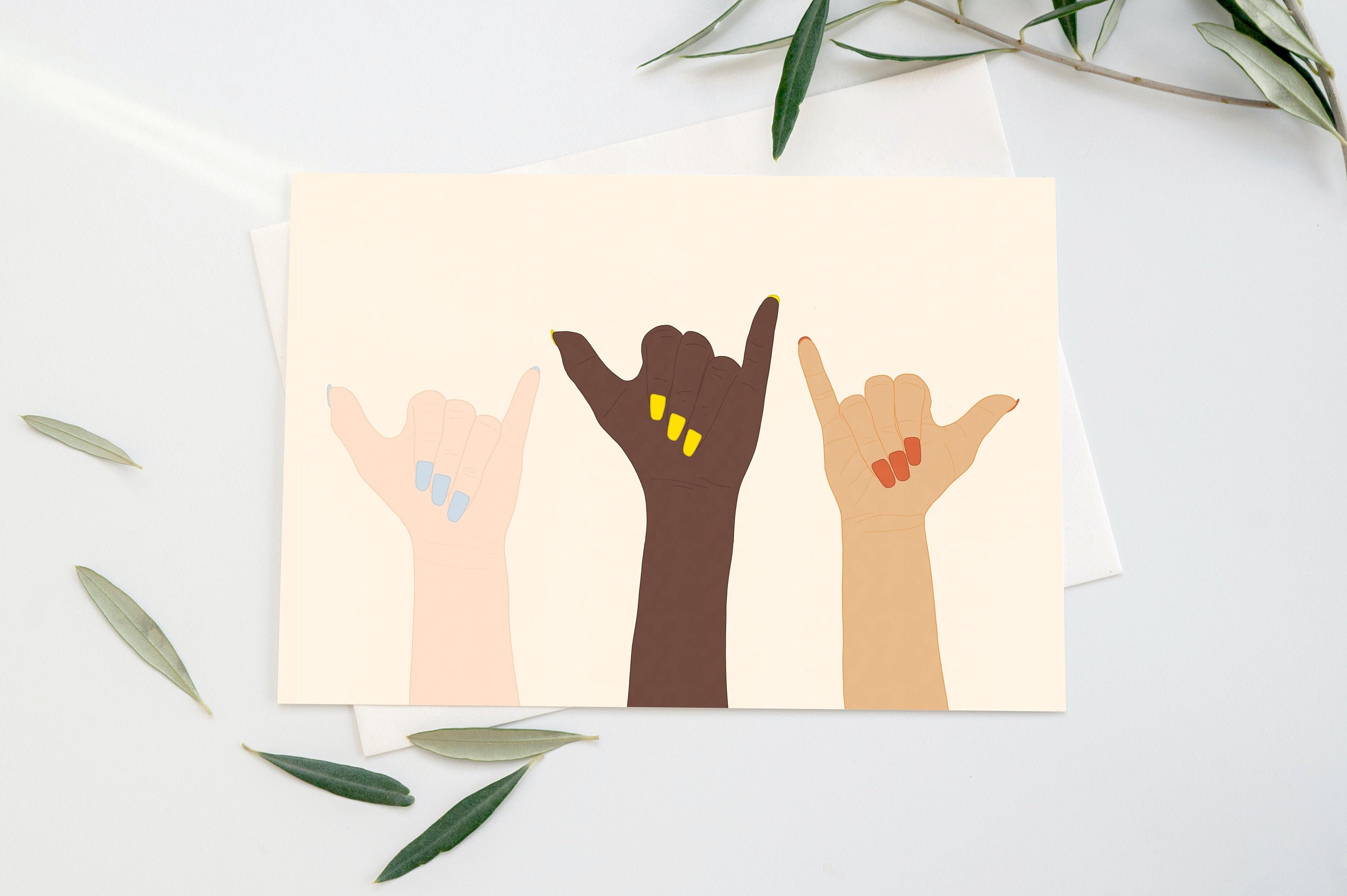 Shaka Hands Printable Wall Art Shaka Printable Wall Art | Etsy