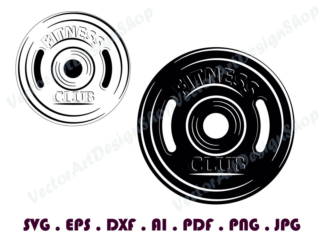 Barbell 15 SVG Weights SVG Bodybuilding Svg Barbell Etsy