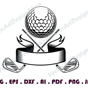 Golf Logo 3 Svg Golfer Svg Golf Svg Golfing Svg Golf Cut - Etsy