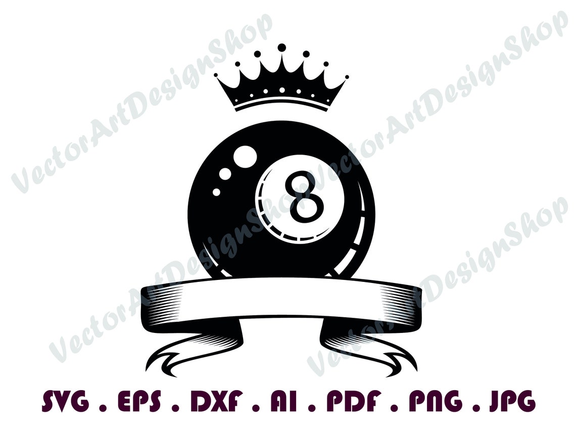 Billiards 2 Svg Bundle Snooker Svg Pool Svg Billiards | Etsy