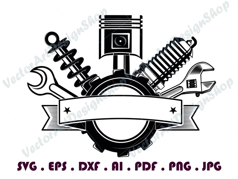 Mechanic Svg Bundle 4 Mechanic Tools Logo Svg US Skull - Etsy