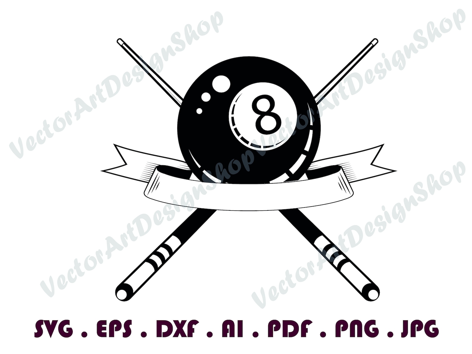 Billiards 2 Svg Bundle Snooker Svg Pool Svg Billiards - Etsy