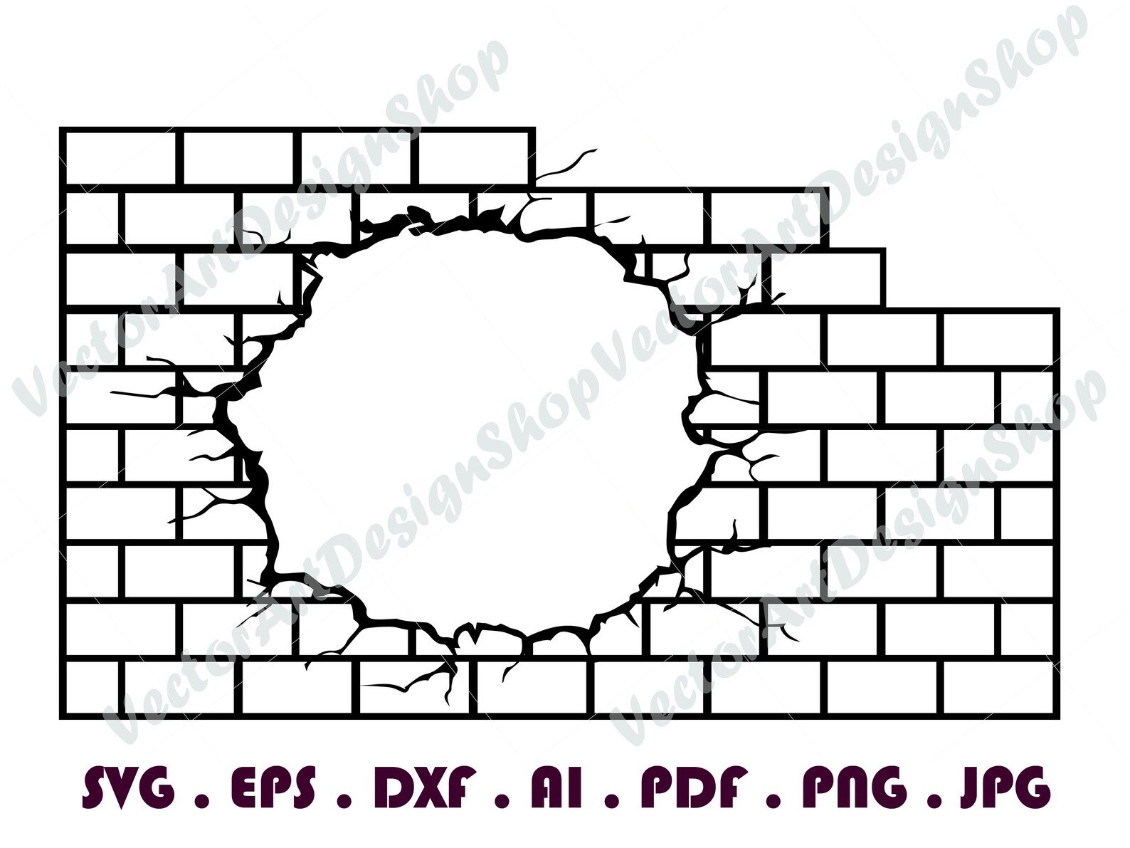 Brick Wall 2 SVG Brick Wall Svg Bricks Svg Brick Wall - Etsy Canada