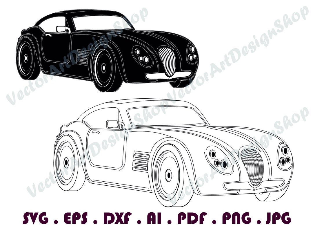 Car Svg Sports Car 1 SVG Luxury Car Svg Racing Car Svg Etsy