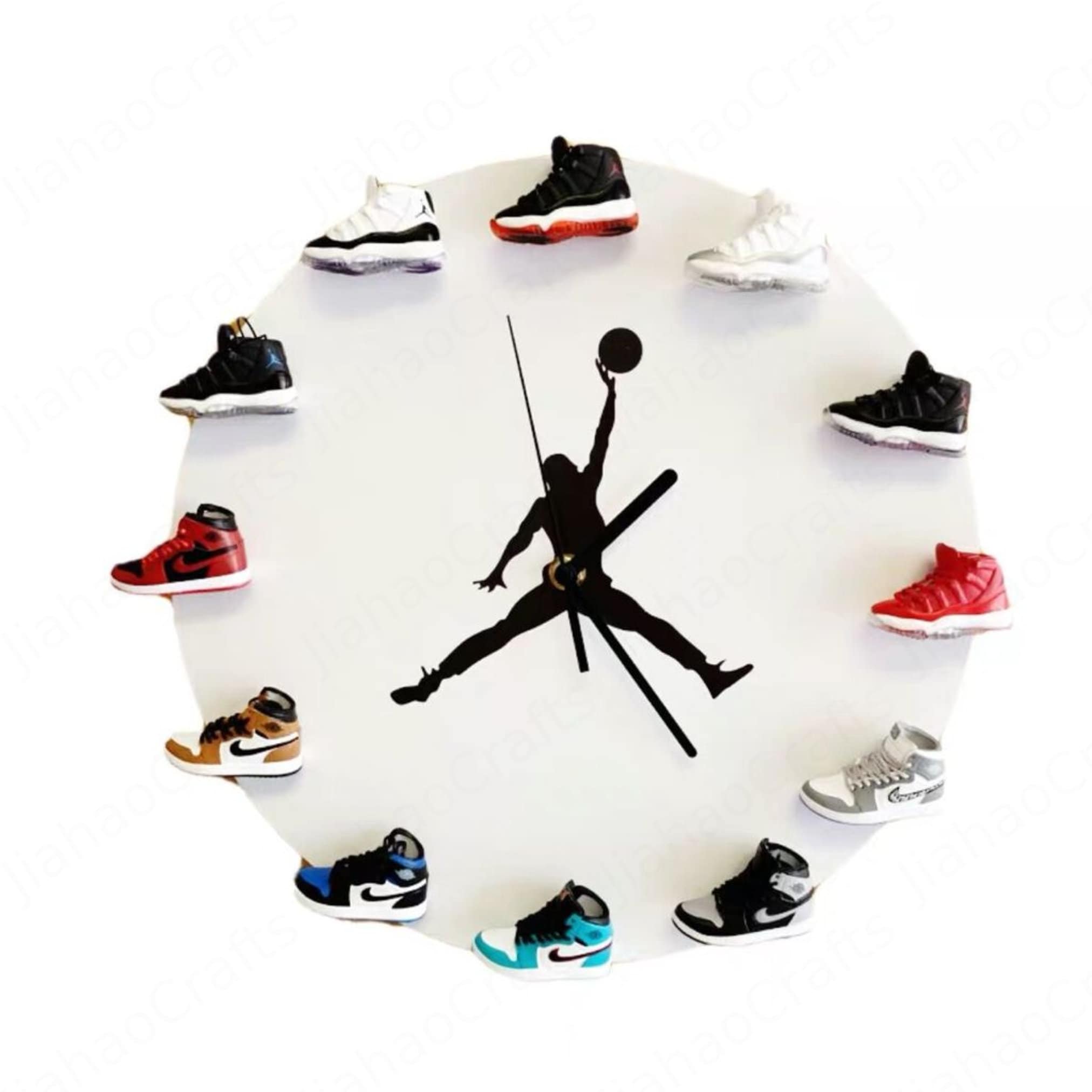 mini jordans clock