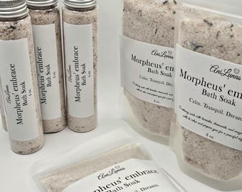 Morpheus' Embrace Bath Soak | Lavender, Chamomile, Magnesium Relaxation bath salts