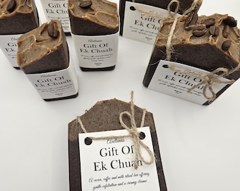 Artisan Coffee Cocoa Milk Soap Bar | Gentle Exfoliating, Moisturizing Body Soap