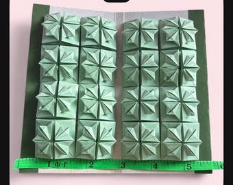 Handmade Chinese Thread Book, Zhen Xian Bao, Booklet, Origami