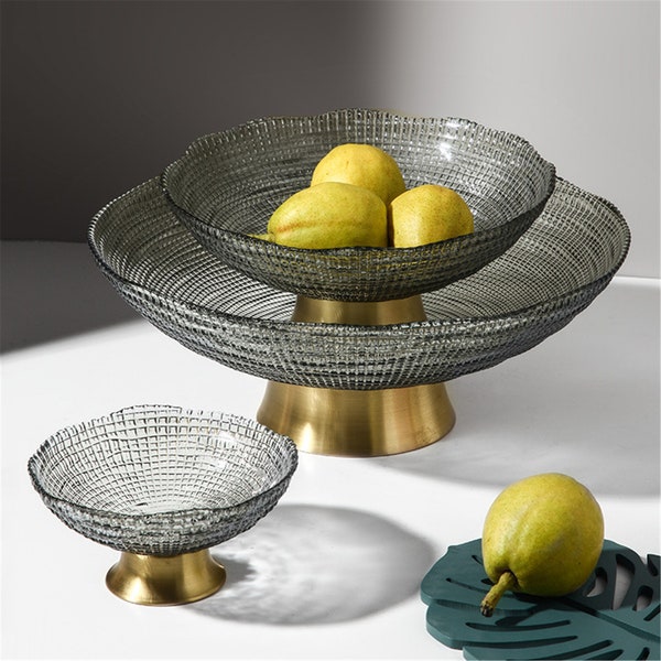 Pedestal Fruit Bowl Etsy