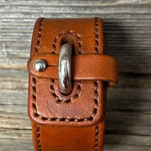 Leather cuff bracelet
