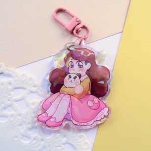 Bee and Puppycat Holographic Acrylic Charm
