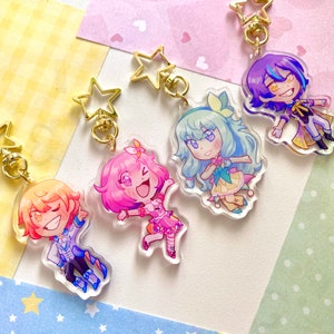 Wonderland X Showtime! Acrylic Charms, Keychains | Project Sekai, PRSK