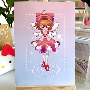 8x11 ART POSTER | Sakura&#39;s Invincible Spell | CardCaptor Sakura